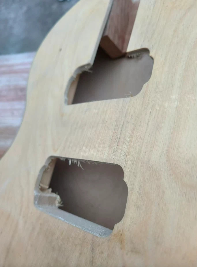 HH Hollow Body Jazz Guitar Body DIY Project