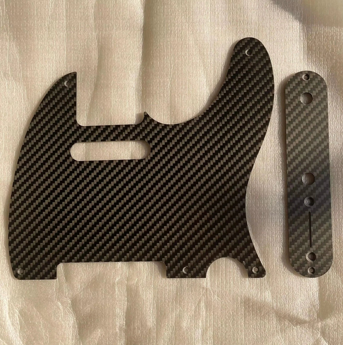 Two-Piece Alder Electric Guitar Body, Sunset Finish, Carbon Fiver Plates Fit TL