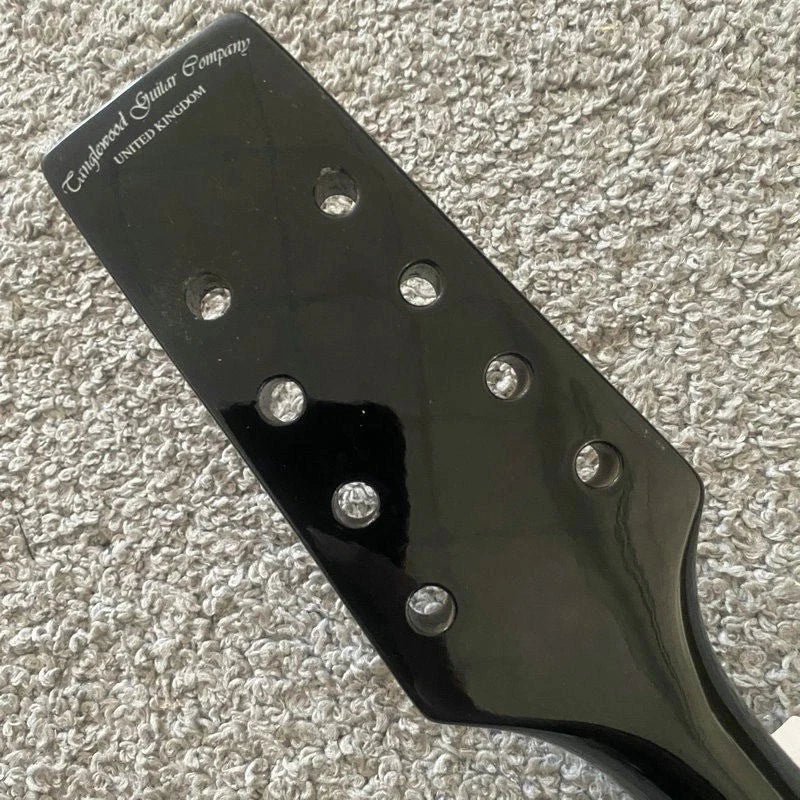 Black 8 String Mandolin Project, Spruce Top, Mahogany Body, Rosewood Fingerboard