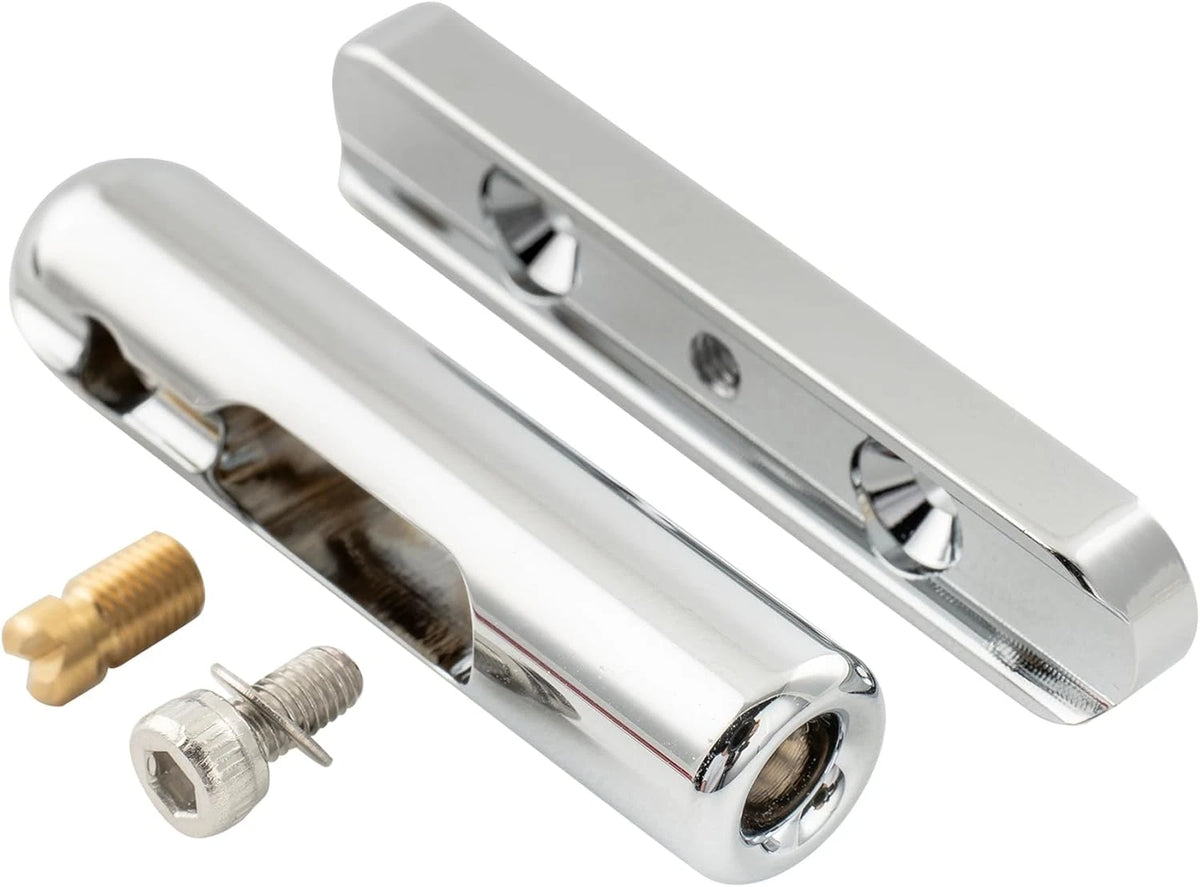 Brass Fixed Guitar Single String Individual Saddles Bridge