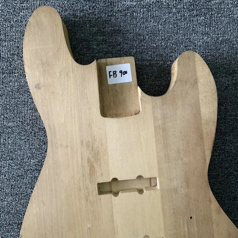 Unfinished Jazz Bass Style Body with Active Routing Right Hand