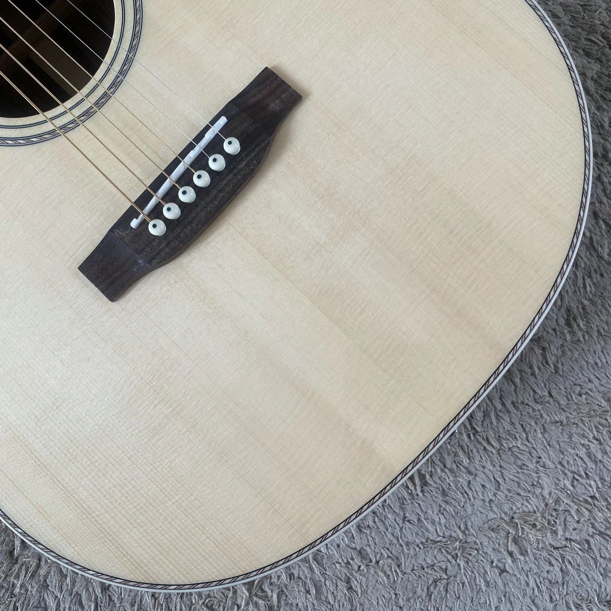 36-Inch Acoustic Guitar, Spruce Top, Mahogany Neck, Rosewood Body, Natural