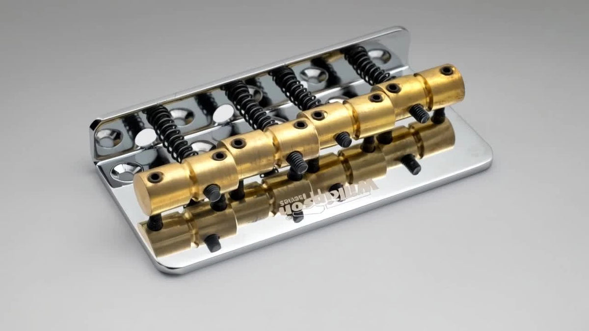 4 String Bass Fixed Bridge Brass Saddles Fit Precision/Jazz Bass