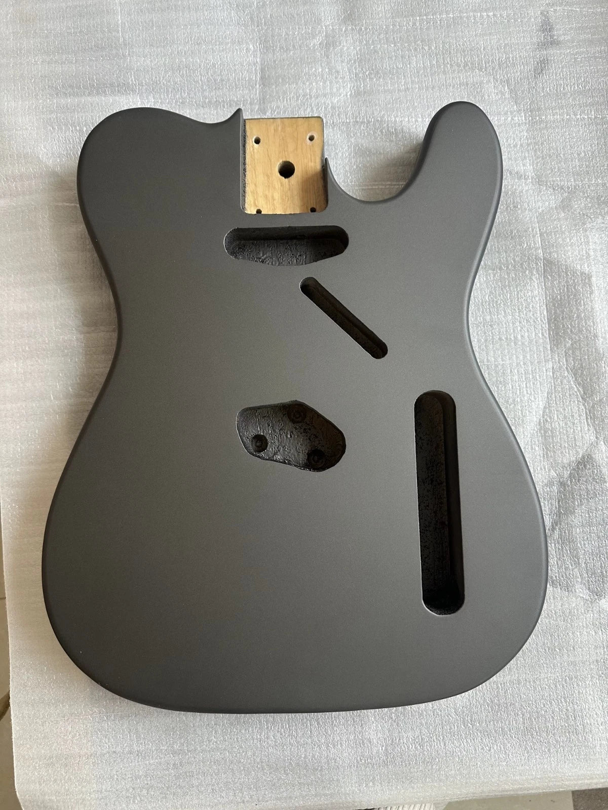 Light Pink Nitro Guitar Paulownia Wood Body Fit Tele TL