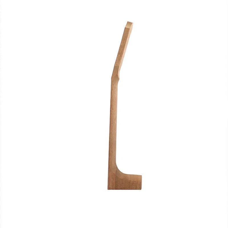 Mahogany Wood Acoustic Guitar Neck, Rosewood Top Headstock