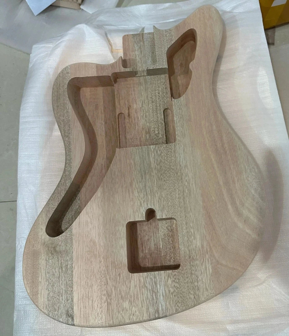Left Handed Mahogany Wood Guitar Body Fit Jazzmaster Guitars