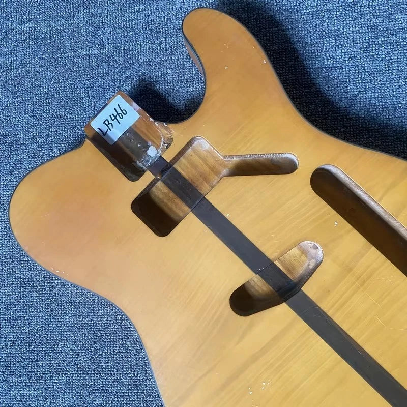 Flamed Maple Guitar Body, Solid Ash Fit TL Tele
