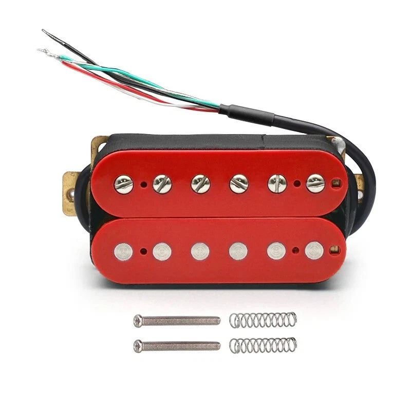 Red Guitar Humbuckers Pickups Fit Kiesel,Peavey,<wbr/>Ibanez,Godin,E<wbr/>piphone,Dean