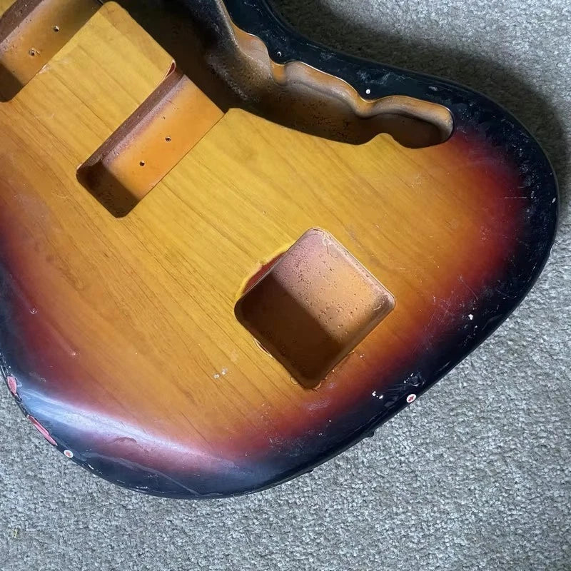 Sunburst Guitar DIY Project Alder Wood Body Fit Jazzmaster