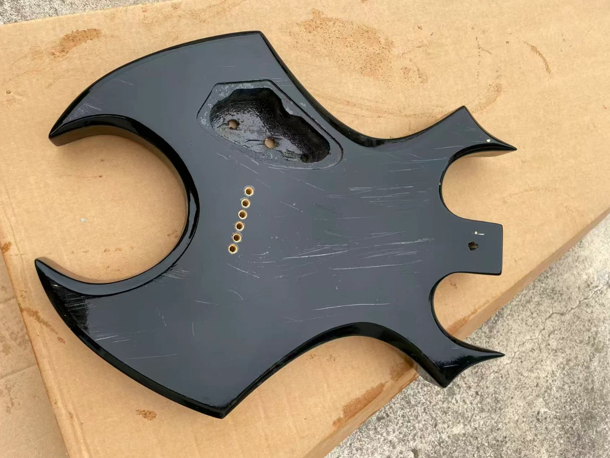 HH Black Guitar Basswood Body Fit Virgin DIY Project