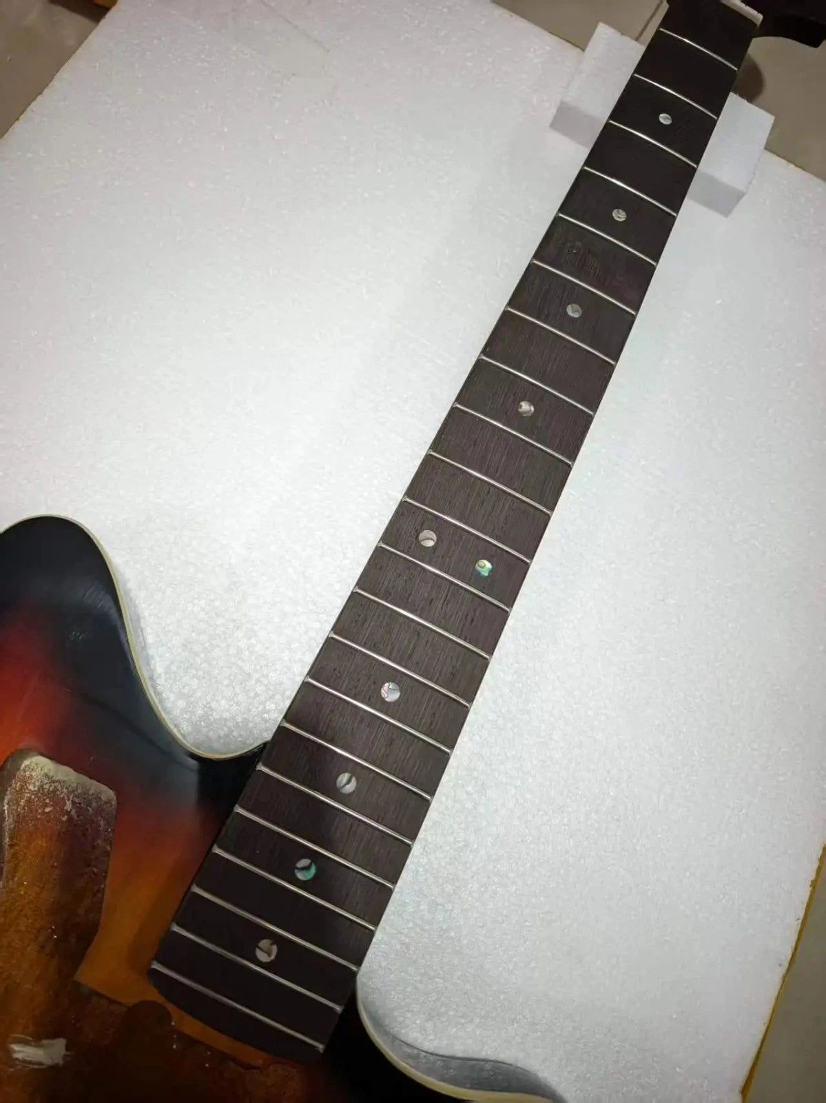 Tobacco Burst Guitar Body with Wenge Wood Neck Fit Jazzmaster Guitars