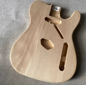 Unfinished Basswood Guitar Single Cut Body Fit Telecaster Tele