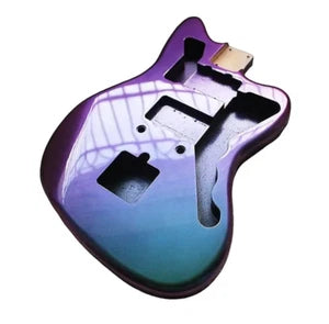 Alder Wood Guitar Body in Chameleon Green Finish Fit Jazzmaster Guitars