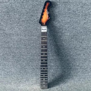 Maple Wood DIY Project Guitar Neck, Rosewood 22 Frets Fingerboard