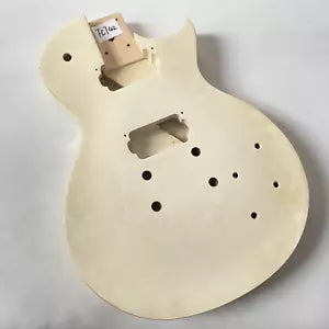 White Single Cut Guitar Basswood Body Fit LP Les Paul
