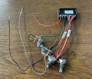 1 Set 2 Band Active Electric Bass Guitar E.Q Equalizer Preamp Circuit Pickup