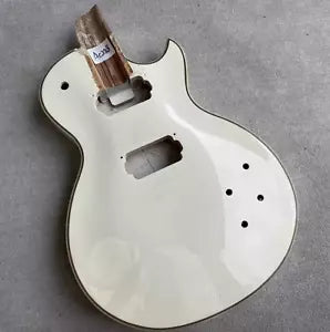 Glossy White Single Cut Basswood Guitar Body Fit LP Les Paul