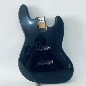 Black 4 String Bass Basswood Body Fit Jazz J Bass DIY Project