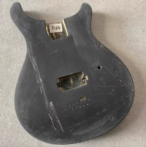 Black Double Cutaway Guitar Solid Basswood Body DIY Project
