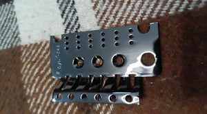 Black Floyd Rose Guitar Bridge Tremolo Base Plate
