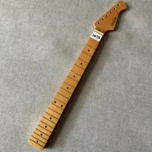 Harley Benton Maple Wood Electric Guitar Neck, 21 Frets Maple Fingerboard