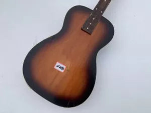 Washburn Sunburst Resonator Dobro Guitar, Rosewood Fingerboard Neck