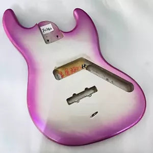 Sparkling Purple Burst 4 String Bass Basswood Body Fit Jazz Bass