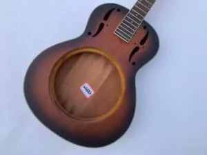 Tobacco Burst Resonator Dobro Guitar, Maple Neck and Rosewood Fingerboard