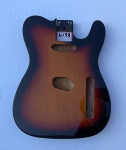 Tobacco Burst Alder Wood Guitar Body Fit Telecaster Tele
