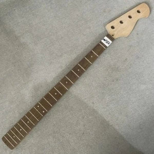 Maple Wood 4 String Bass Neck, 20 Frets Rosewood Fingerboard Fit Jazz Bass