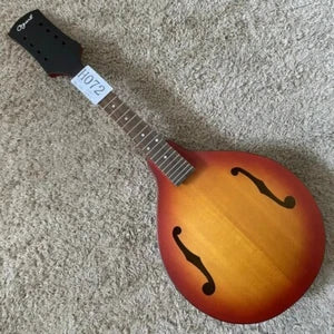 Cherry Burst 8 String Mandolin, Spruce Maple Laminated Body, Mahogany Neck