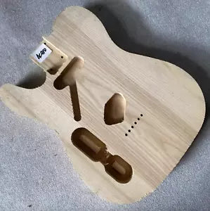 Left Handed Alder Wood Guitar Unfinished Body Fit Telecaster Tele