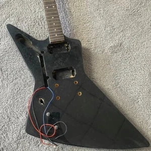 Harley Benton Left Handed Explorer Guitar, Basswood Body with Maple Neck