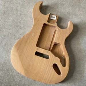 Double Cutaway Solid Alder Wood Guitar Body DIY Project