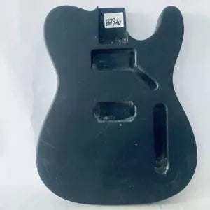 Black Single Cut Basswood Custom Guitar DIY Project Body Fit Telecaster Tele