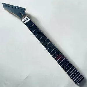 Black Maple Wood Guitar Neck, Rosewood 24 Frets Fingerboard DIY Project