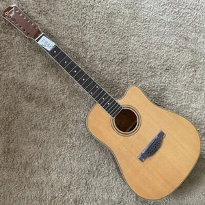 Caraya 12 String Acoustic Guitar, Spruce Mahogany Body, Rosewood Neck Fretboard
