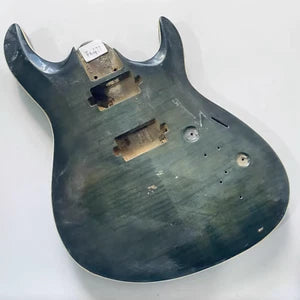 HH Basswood DIY Project Guitar Body with Tiger Maple Top