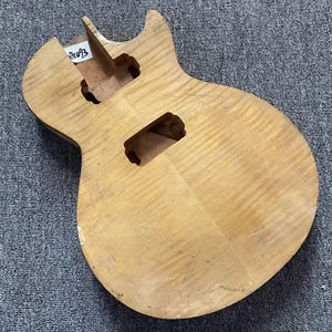Tiger Maple Top Single Cut Mahogany Guitar Body Fit Les Paul LP
