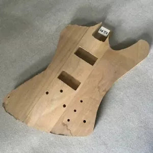 Unfinished DIY Project Guitar Okoume Wood Body Fit Firebird