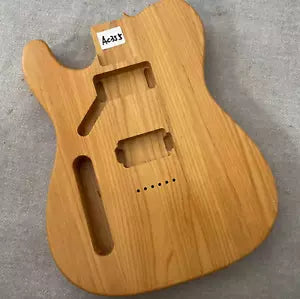 Lefty Ash Wood Guitar Single Cut Body Fit Telecaster Tele