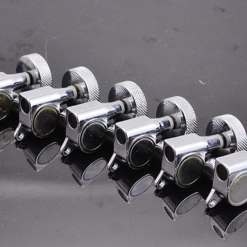 6R Chrome Guitar Machine Heads Tuning Pegs Keys