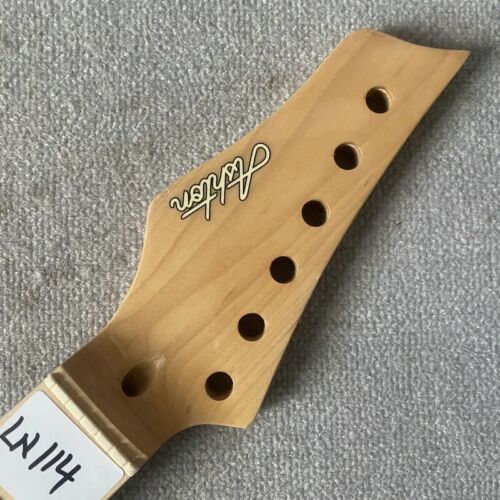 Lefty Maple Wood Guitar Neck, Maple 22 Frets Fretboard