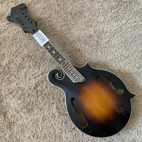 DIY Project 8 String Mandolin, Solid Spruce Top Body, Mahogany Neck