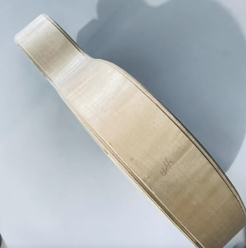 Single Cut Hollow Jazz Guitar Unfinished Body DIY Project