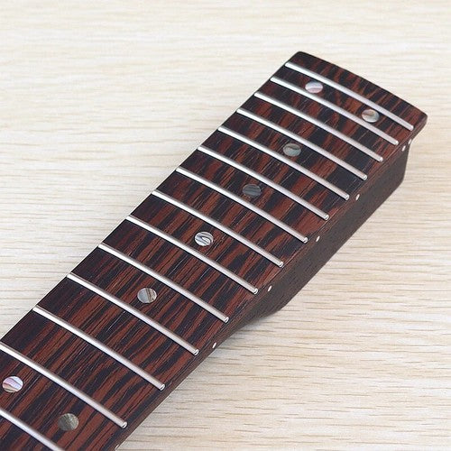 Wenge Wood Electric Guitar Neck, 24 Frets Fingerboard Fretboard