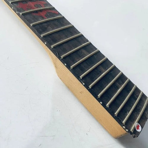 Black Maple Wood Guitar Neck, Rosewood 24 Frets Fingerboard DIY Project