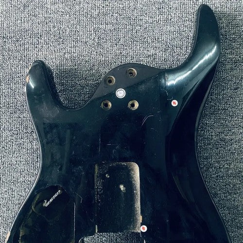 HSH Black Basswood DIY Project Guitar Body
