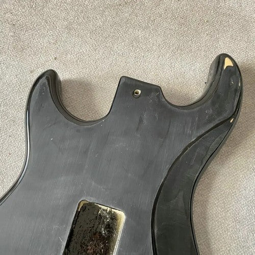 Blue Burst DIY Project Basswood Guitar Solid Body Fit Stratocaster Strat