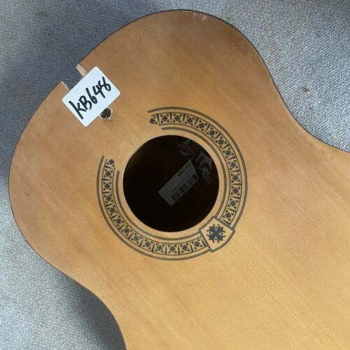 Spruce and Mahogany Wood 32" Classical Guitar Body DIY Project